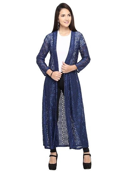 blue long shrug