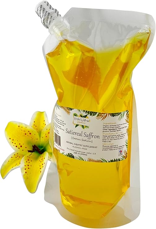 Amazon.com: Satiereal Saffron (Crocus Sativus) Dried Stigmas Liquid ...