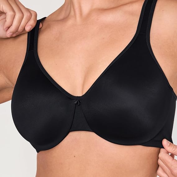 DELIMIRA Women's Minimizer Plus Size Underwire Bras | Smooth, Full Coverage, Seamless, Tshirt Bra
