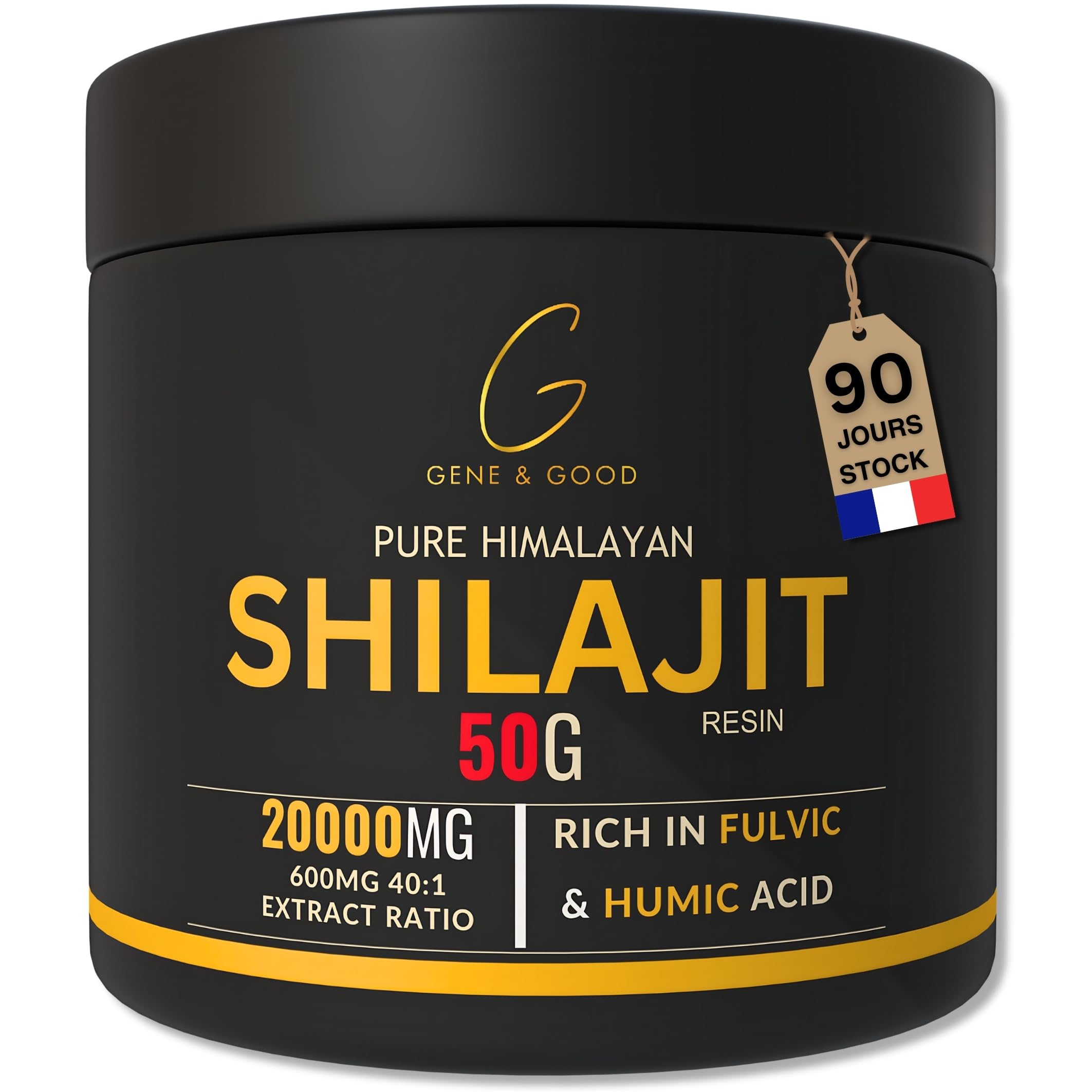 Shilajit Pure 50G Gene & Good - Résine Himalaya Purifiée - Himalaya Bio