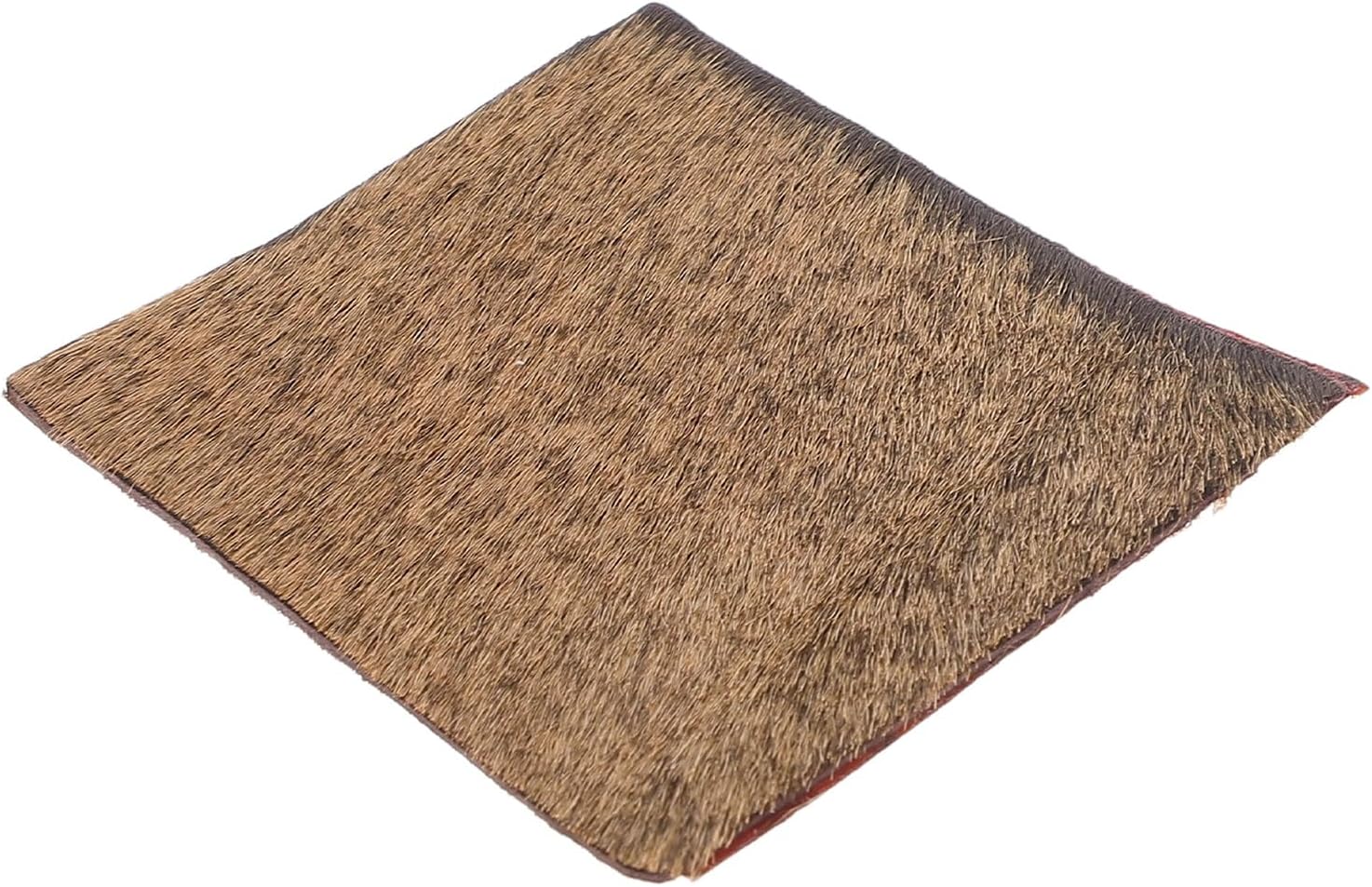 Cowhide Arrow Rest Pad for Traditional and Compound Bows, Anti-Slip Felt Drop Away Rest Accessory, Brown Archery Cushion for Quiet Hunting and Outdoor Target Shooting