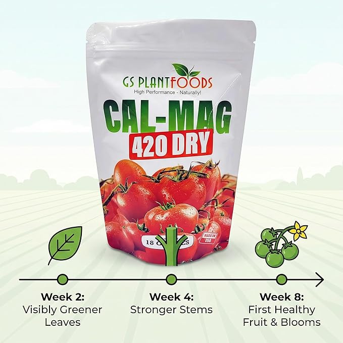 GS Plant Foods Cal-Mag 420 Polvo Super Concentrado 18 Onzas miniatura 9