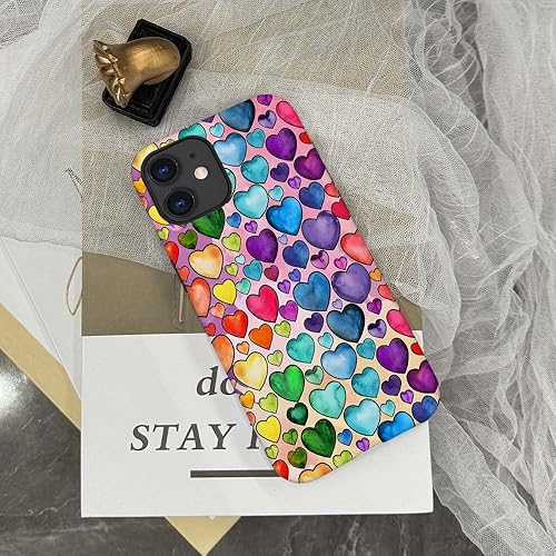 Vista 245 de SEized Funda compatible con iPhone 14 Pro Max, funda colorida de tablero de ajedrez para niñas, mujeres, niños y hombres, funda de protección