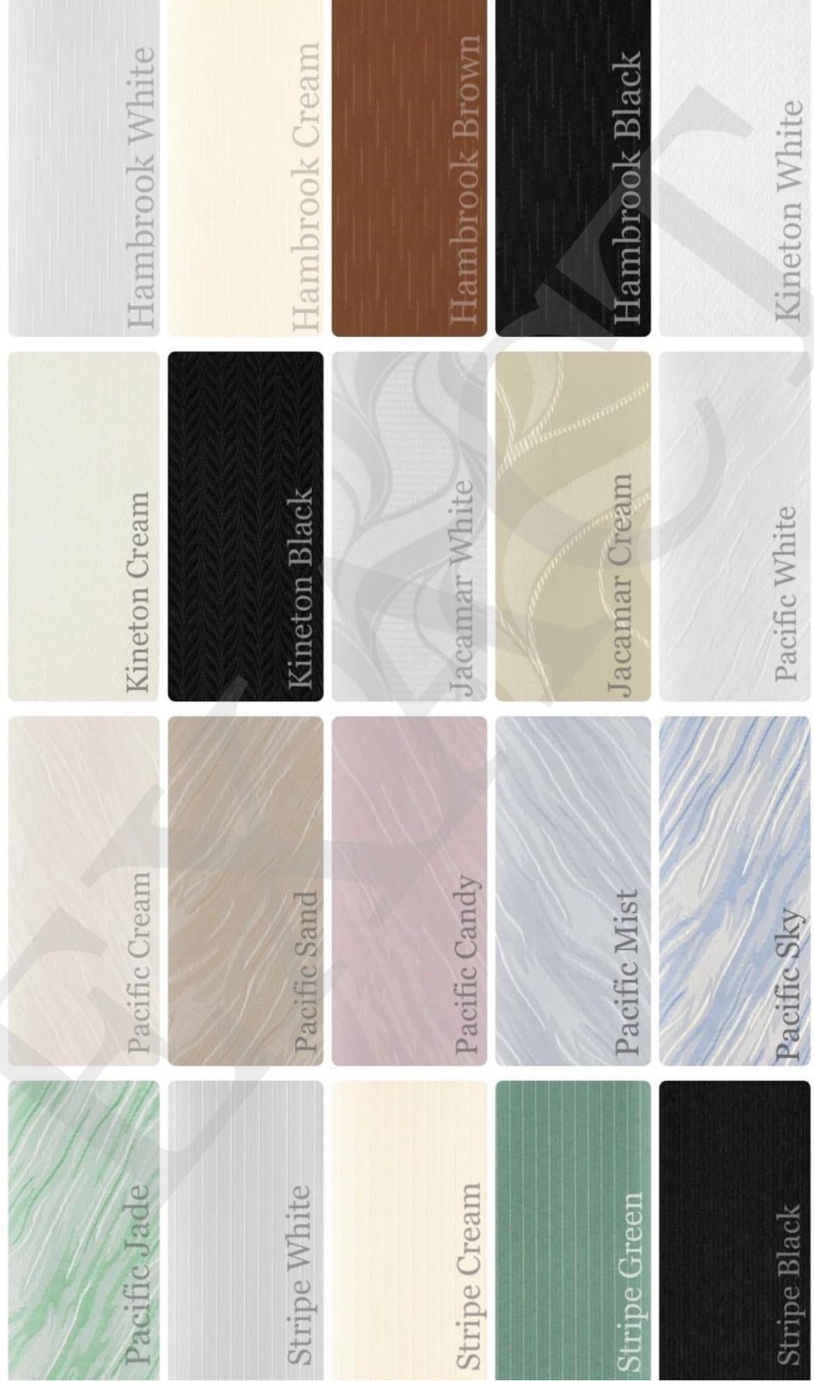 Exact Blinds Various Designs And Colours To Choose From. Vertical Blinds Replacement Slats Trending 89Mm (3.5") Made To Measure Manufactured By
