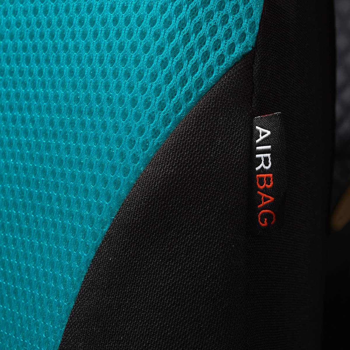 Flying Banner Universal Mode Maille Housses de siège de Voiture (Ensemble Complet, Noir Bleu Menthe)