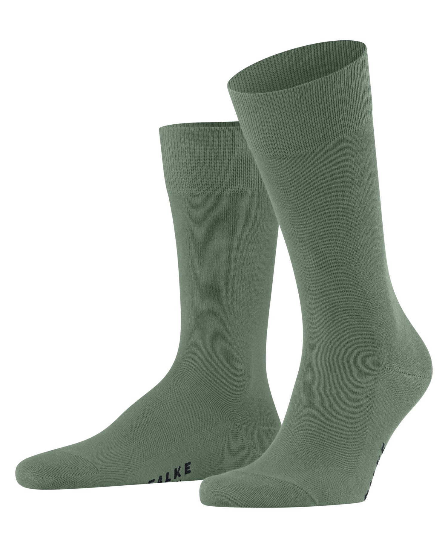 Falke Men's Green Sage 7538 Family Socks, Cotton, Green (Sage 7538), 8.5-11 (1 Pair)