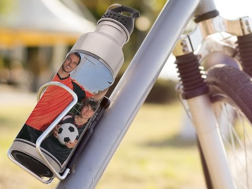 Miniatura 5 de Thermo-Temp Botella de agua con foto de acero inoxidable - Crea la tuya propia