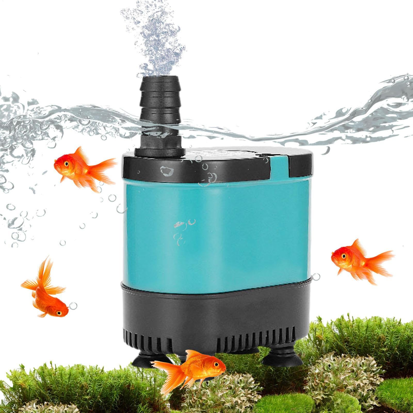Bomba de sumidero sumergible antifugas para vaciar estanques y cambiar el agua de acuarios