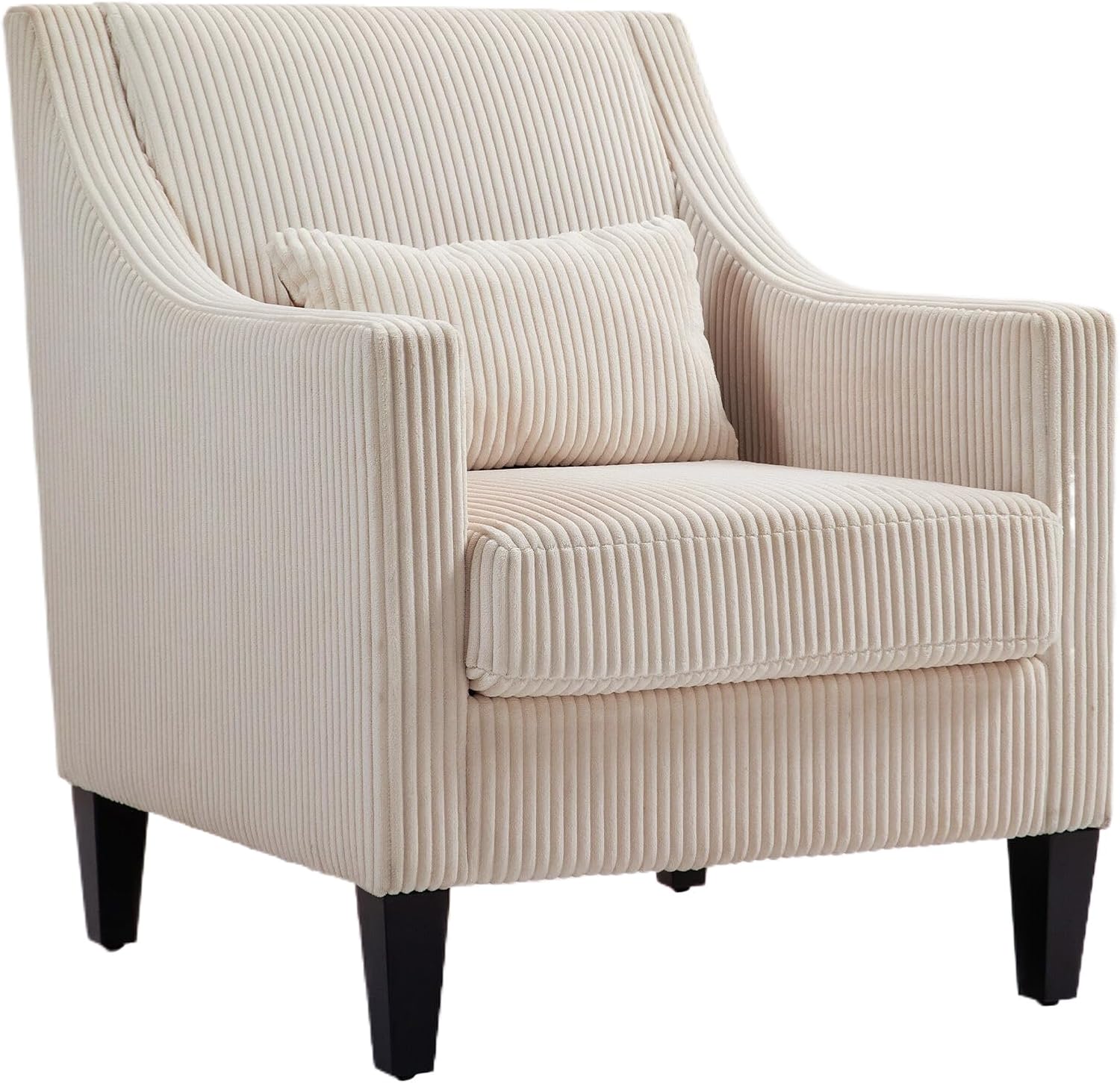 Amazon.com: ANDORON Accent Chair, Comfy Reading Armchair for Living ...