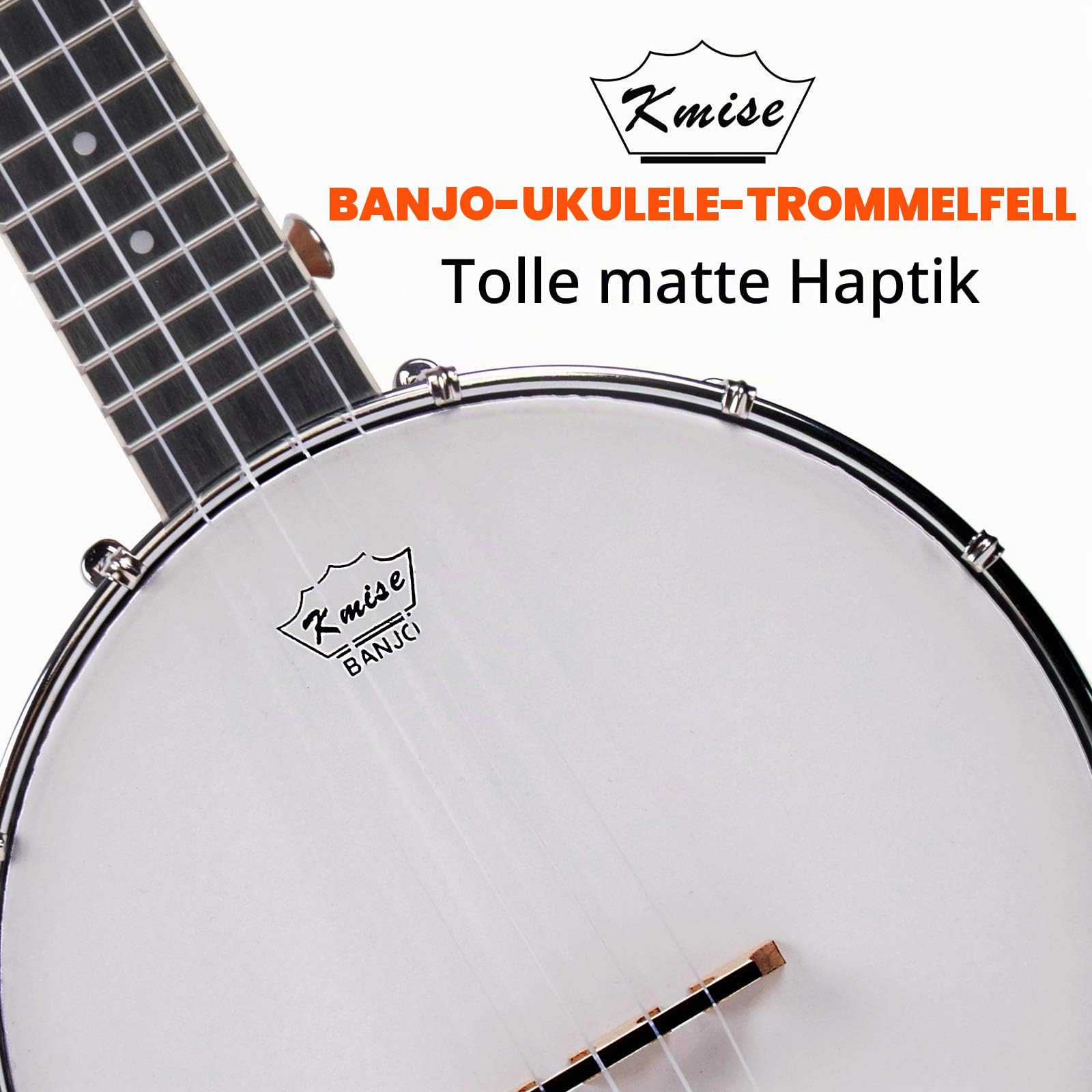 Tenor-Banjo-Ukulele, Kmise Vielseitige Banjolele, 66 cm Banjo-Lele für professionelle Erwachsene Anfänger mit abnehmbarem Rücken, Tasche, Gurt, Stimmgerät, Plektren (Tenor-Banjolele)