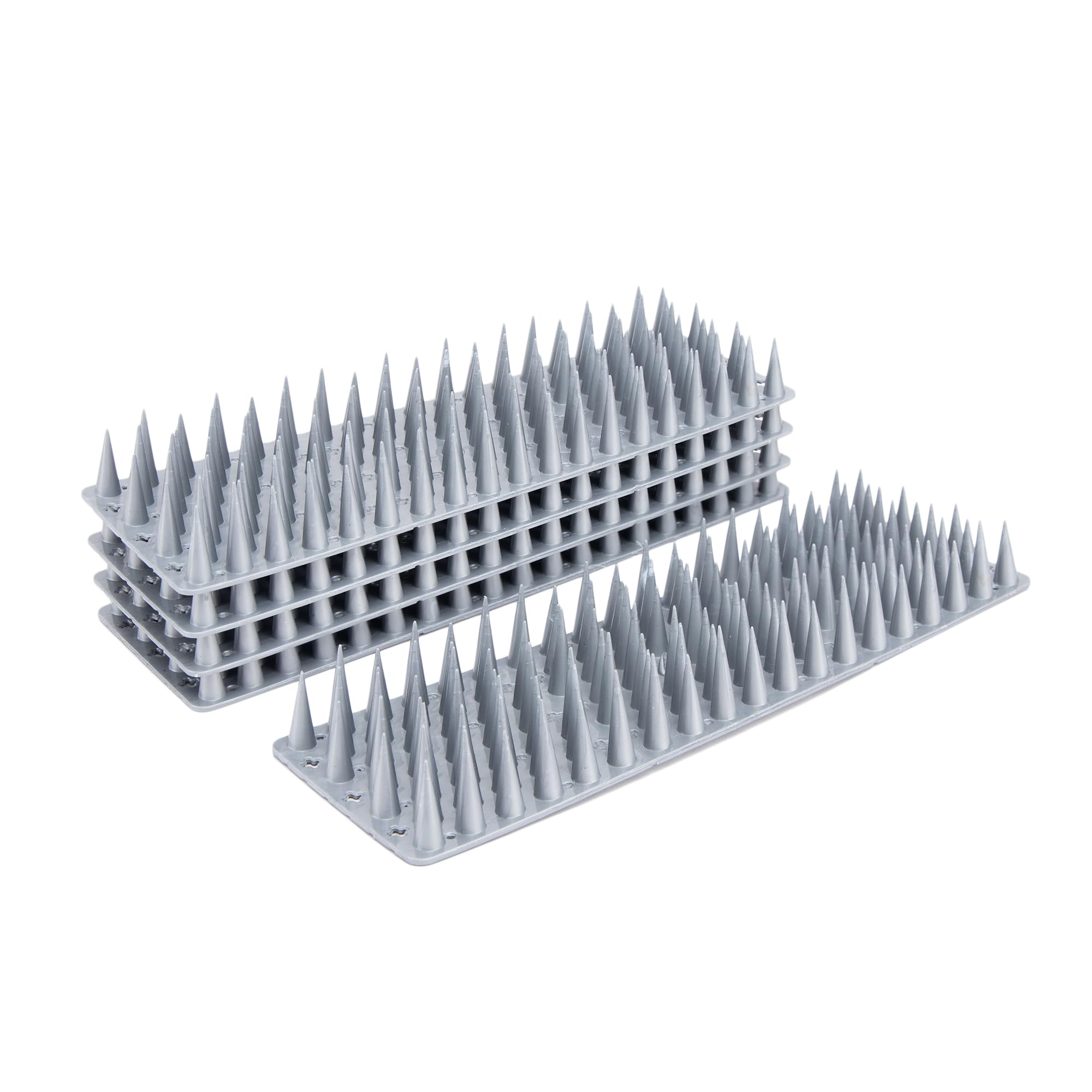 PlastKart Bird Spikes |Silver| Pack of 2 Bird Spikes | 11.5 Inch Length Spike, Pigeon Problem Solutions, UV Stabilized Spikes for Outdoor AC Unit & Balcony Railing-picture-14