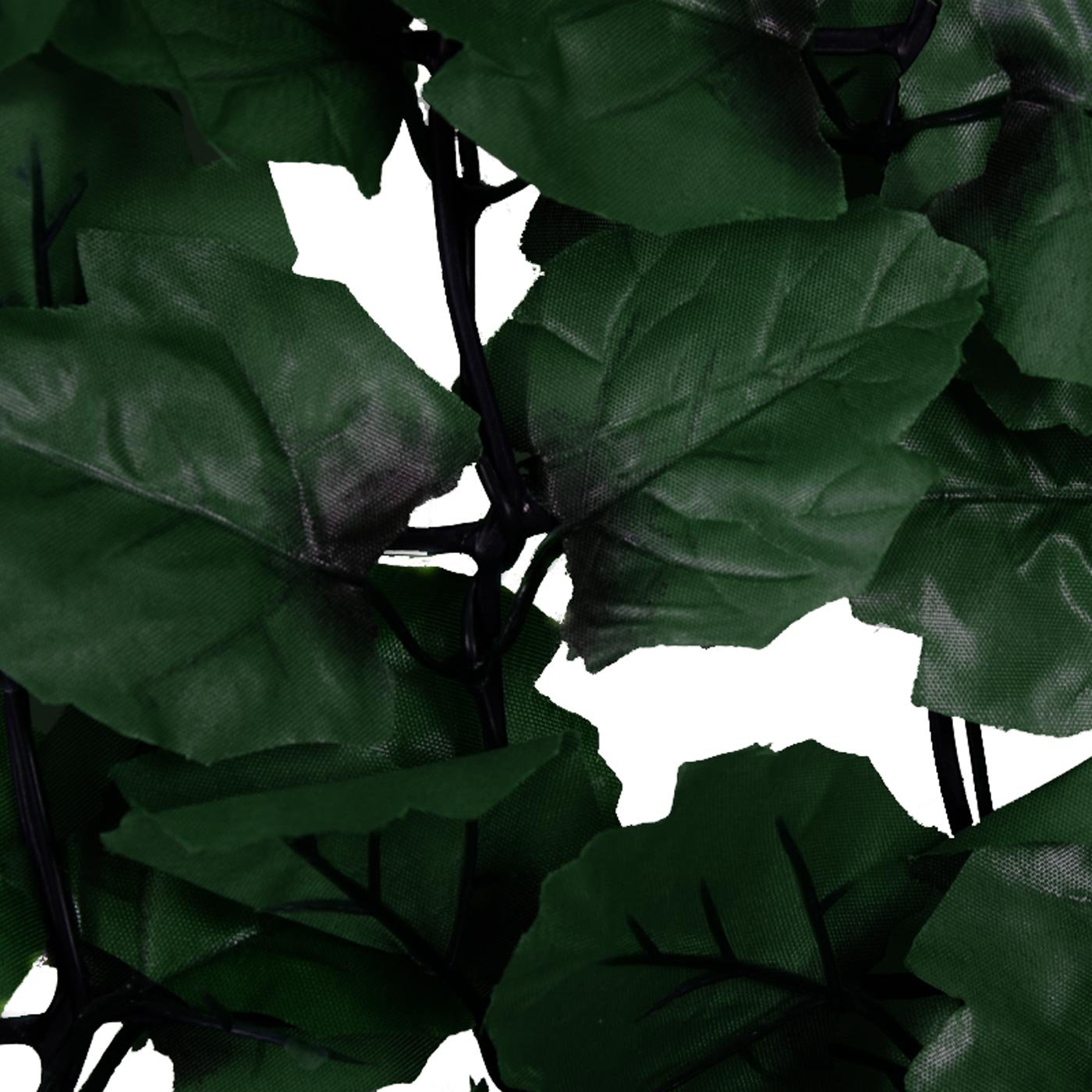 Mendler MA-Trading – Wind – Revestimiento para balcón Terraza Valla ~ Hojas Oscuro 300 x 100 cm