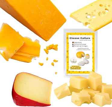 Cheese Culture + Animal Liquid Rennet 30ml - Set for Soft and Hard Cheese