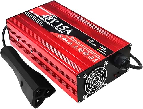 Cargador de batería de 48 voltios (plomo-ácido) para EZGO RXV y TXT, cargador de goteo de 900W-15 amperios
