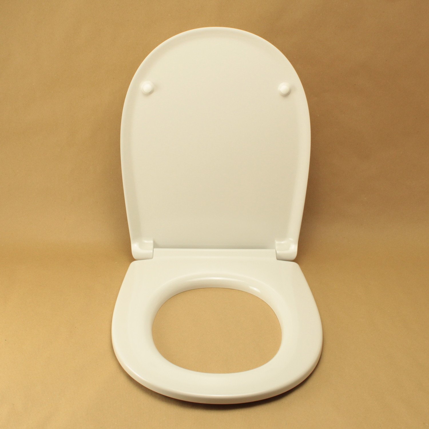 Copriwater per GLOBO GRACE TERRA/SOSPESO/MONOBLOCCO TERMOINDURENTE BIANCO cerniera inox normale o rallentata soft close