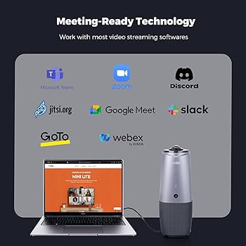 Amazon.com: COOLPO Camera 360, 4K Video Conference Room