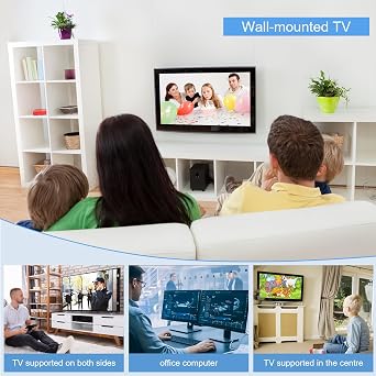 Fohil 65 Inch Screen Protector, HD Clear Acrylic Protective Display Protector, For Single-point/Dual-point Support TV/Wall-mounted TV/Computer Monitor