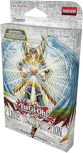 YU-GI-OH! LODT Light of Destruction Unlimited Reprint 3-Pack Booster - 3-Pack