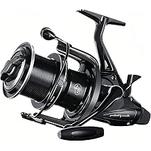Double Brake Spinning Reel Heavy Duty Metal Body with CNC Machined Spool 55LB Max Drag 6+1 BB Smooth 4.11 High Speed Gear Ratio Saltwater Freshwater Reel for FPL 8000-12000 Series