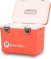 Vista 18 de Engel UC7 7.5qt a prueba de fugas, hermético, enfriador de caja de secado y pequeña lonchera rígida para hombres y mujeres