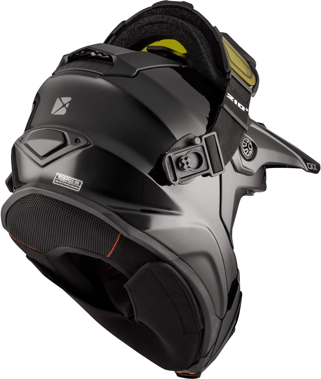 CKX Titan Original Helmet - Trail and Backcountry Solid No Shield