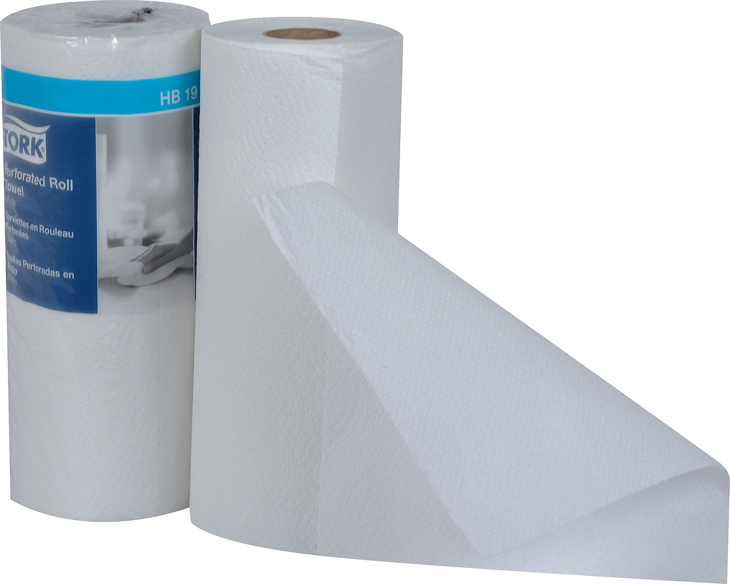 Amazon.com: Tork HB1990A Perforated 2-Ply Roll Towel, White