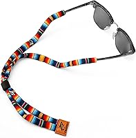 Vista 1 de Pilotfish Correa de algodón premium para lentes de sol, múltiples opciones de diseño, soporte suave y duradero para lentes de sol