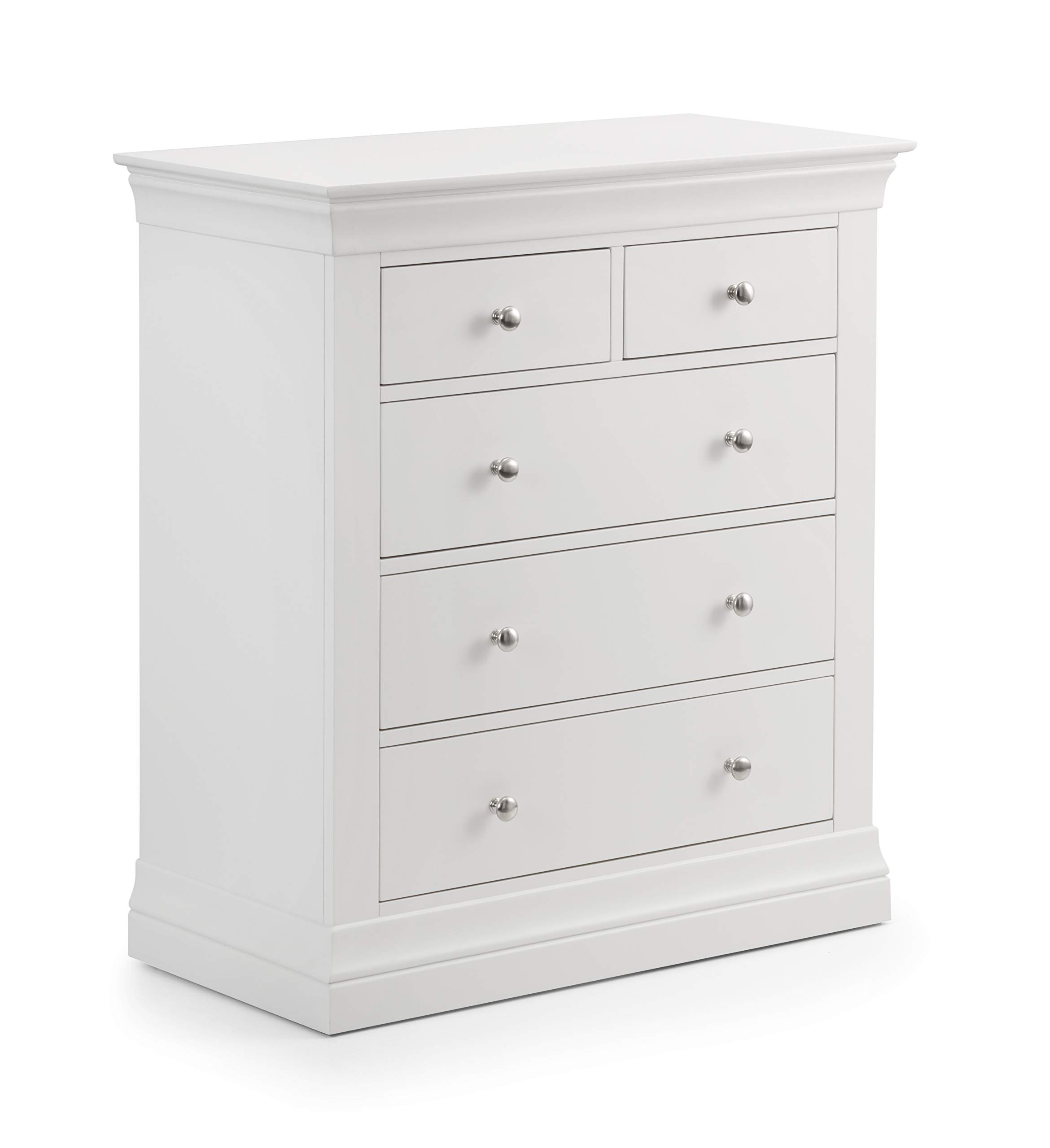 Julian Bowen Clermont Chest - White Chests