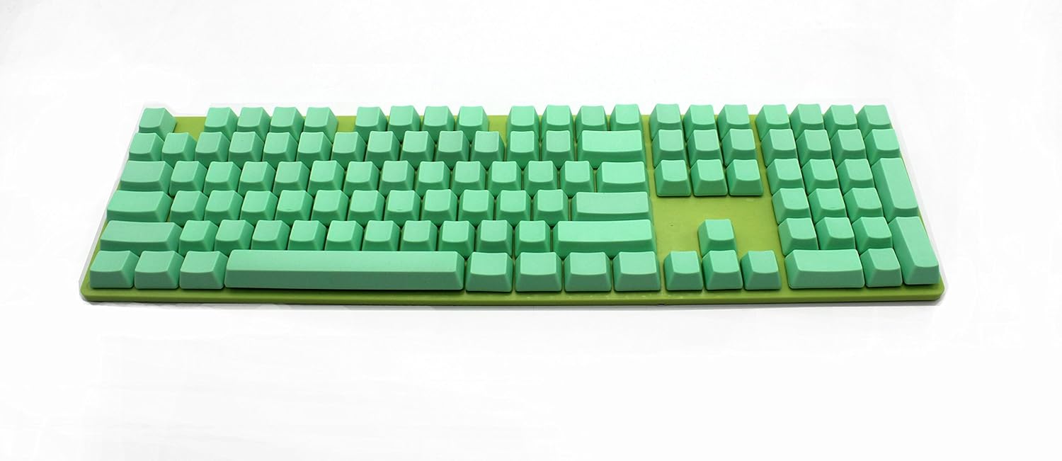 Red Blank Set Tastierini PBT OEM Profile 108 Tasti - Spessore 1.5mm, Per Switch MX Cherry, Gateron, Kailh - 4