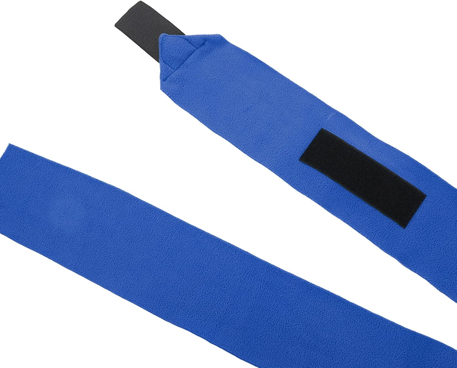 Horse Leg Wrap, Fleece Horse Leg Wraps, Horse Leg Bandage Self Adhesive (Blue)