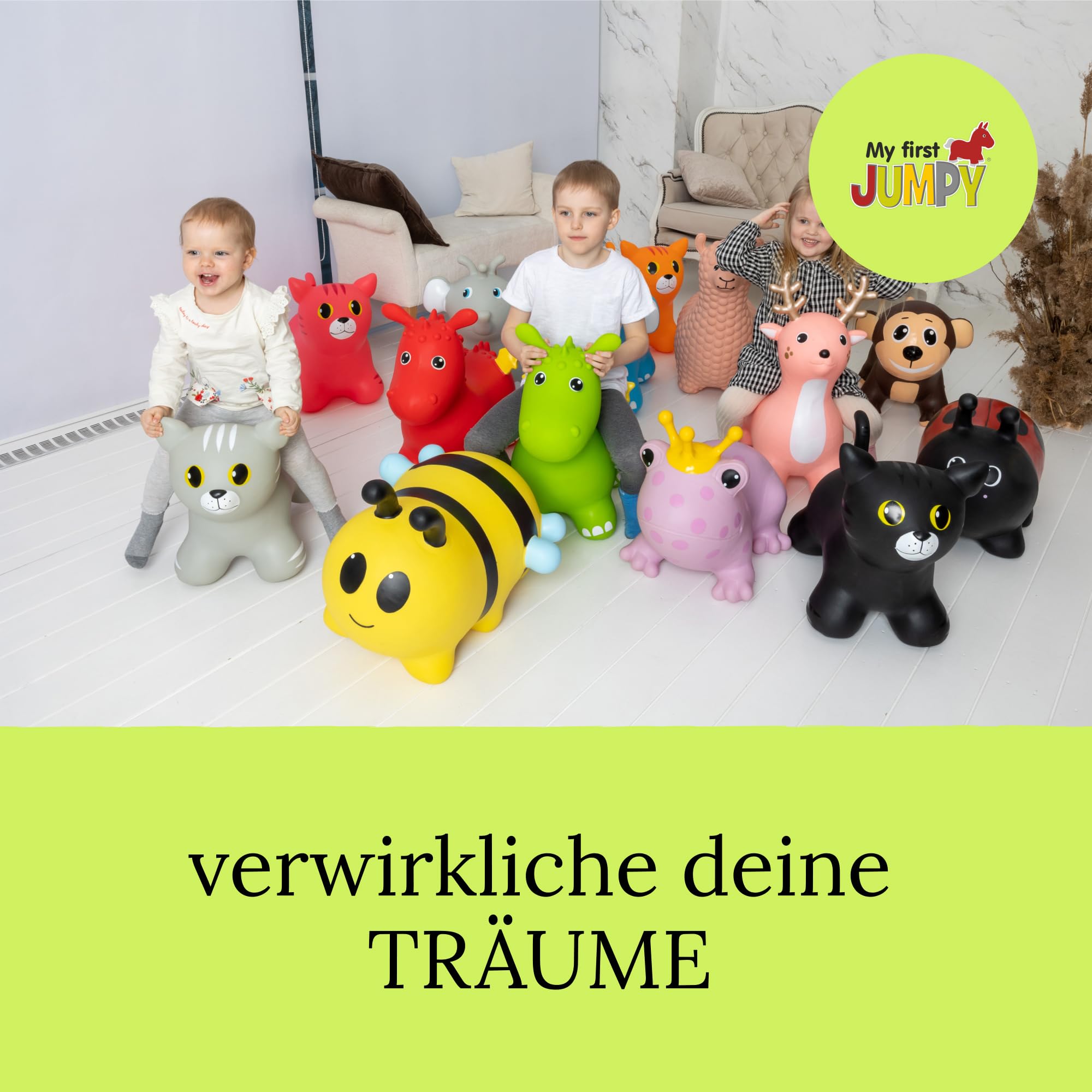 Jumpy Hüpftier Biene