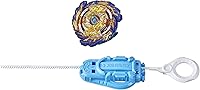 Vista 1 de Beyblade Burst Surge Speedstorm Mirage Fafnir F6 Spinning Top Starter Pack – Stamina Type Battling Game Top with Launcher, Toy for Kids