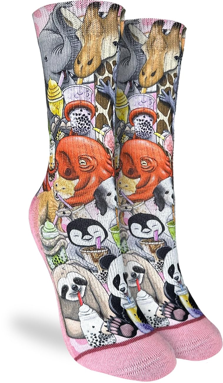 Good Luck Sock Women's Breaching Orcas Socks, Adult, Shoe Size 5-9 — view 147