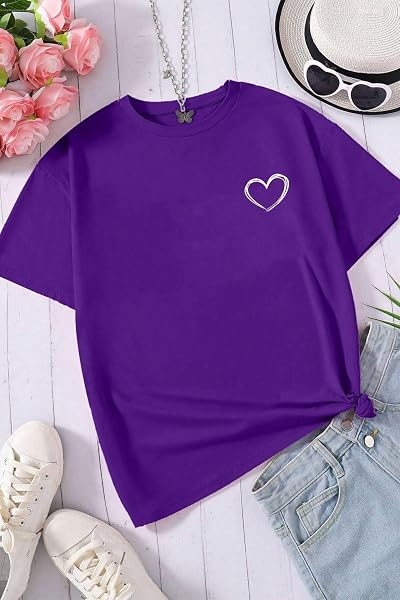 Unisex Hearts Baskılı Tasarım