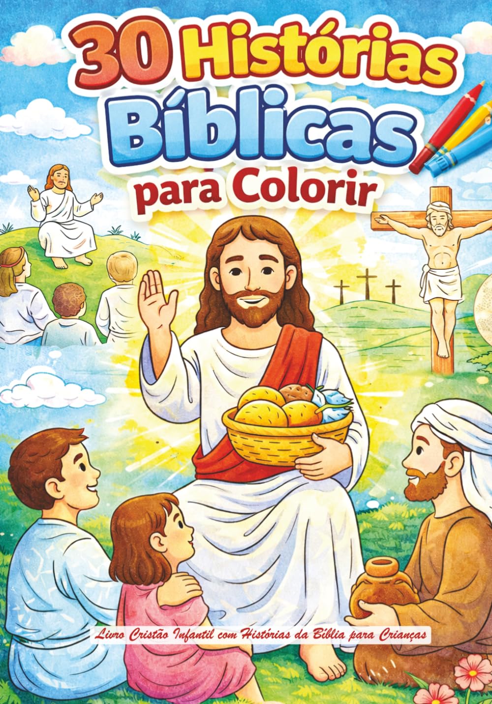 30 Histórias Bíblicas para Colorir