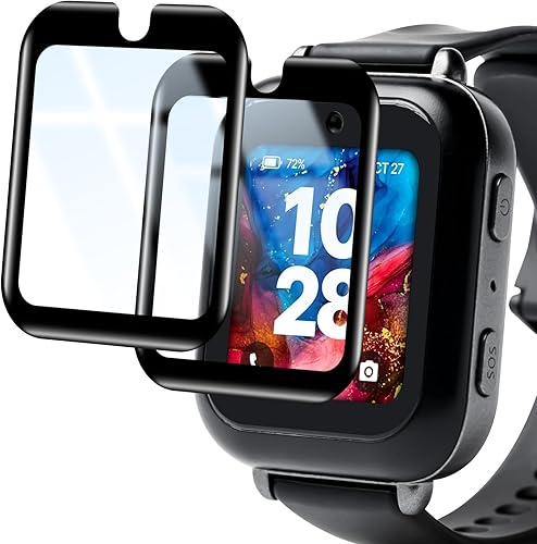 ottpluscase Protector de pantalla para Bark Watch, [2 unidades] Protector de pantalla de vidrio templado, protección general, sensible al tacto,