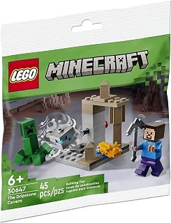 LEGO Minecraft Dripstone Cavern Polybag Steve Creeper 30647 Polybag