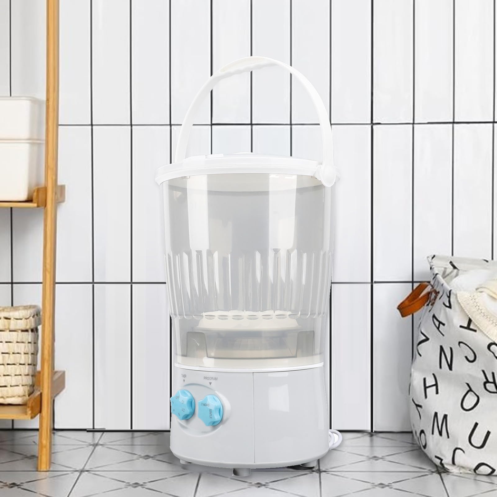 洗濯機 BUCKET WASHER Amazon.co.jp: シービージャパン 洗濯機 ホワイト 予洗い 事前洗い