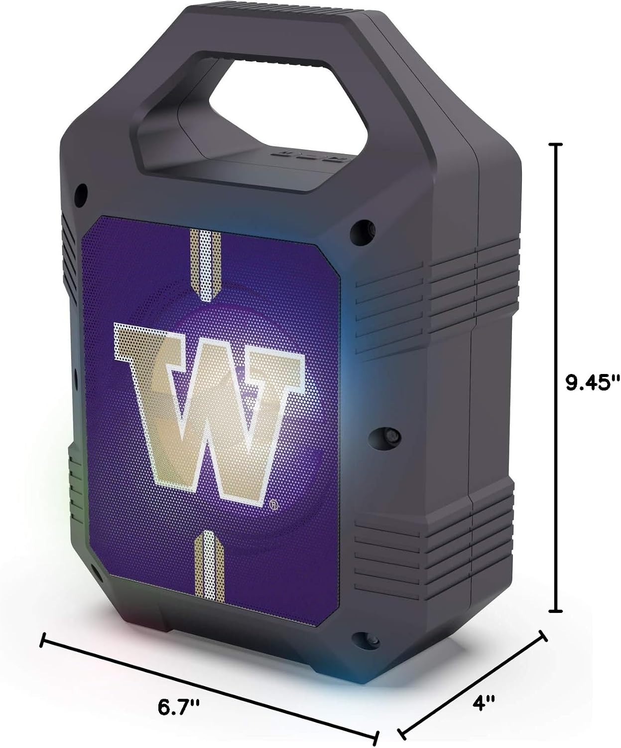 SOAR NCAA Unisex ShockBox XL Wireless Bluetooth Speaker