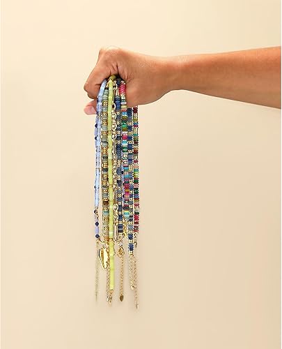 Miniatura 6 de BONJOULRY Collares de piedras preciosas con cuentas, collar de playa de piedra natural de colores para mujer, joyería bohemia hecha a mano,