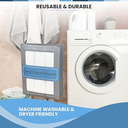 Miniatura 5 de Forro para cambiador, cabe en cambiadores en forma de maní, los forros cambiadores de maní súper suaves son cálidos en la espalda de un bebé, las