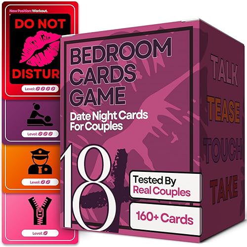 160 Cards Couples Games for Adults - Romantic & Naughty