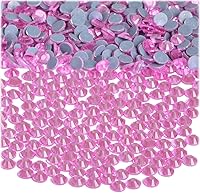 Vista 23 de Bymitel Hotfix - Gemas redondas de diamantes de imitación de cristal para manualidades, mezcla de 6 tamaños con kit de lápiz de cera, negro