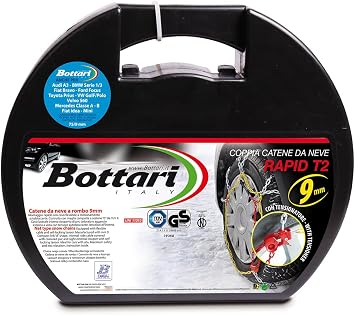 Bottari “Rapid T2” Snow Chains 9 mm ÖNORM 1 Pair