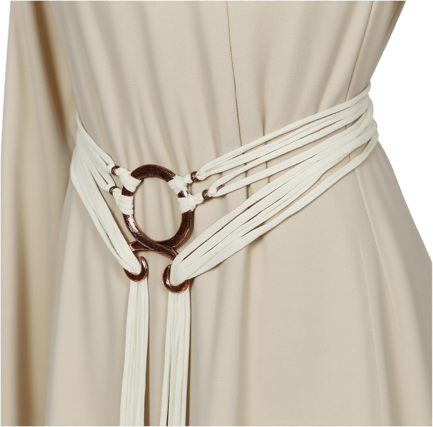 Joukavor Viking Troll Cross Rope Belt - Medieval Norse Witch Belt for Women