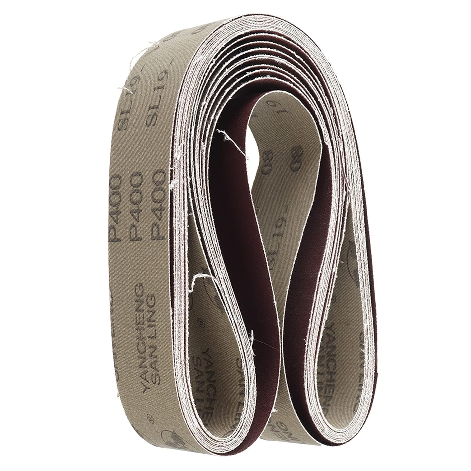 Papel de Lija Bandas de Lija 10 Piezas de Grano 40 a 1000, 40 mm x 740 mm, for Accesorios de lijadora de Banda de Amoladora Angular, Herramientas abrasivas(240 Grit)