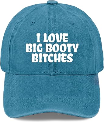 I Love Big Booty Bitches Hat for Men Funny Baseball Hat Funny Gifts for Men