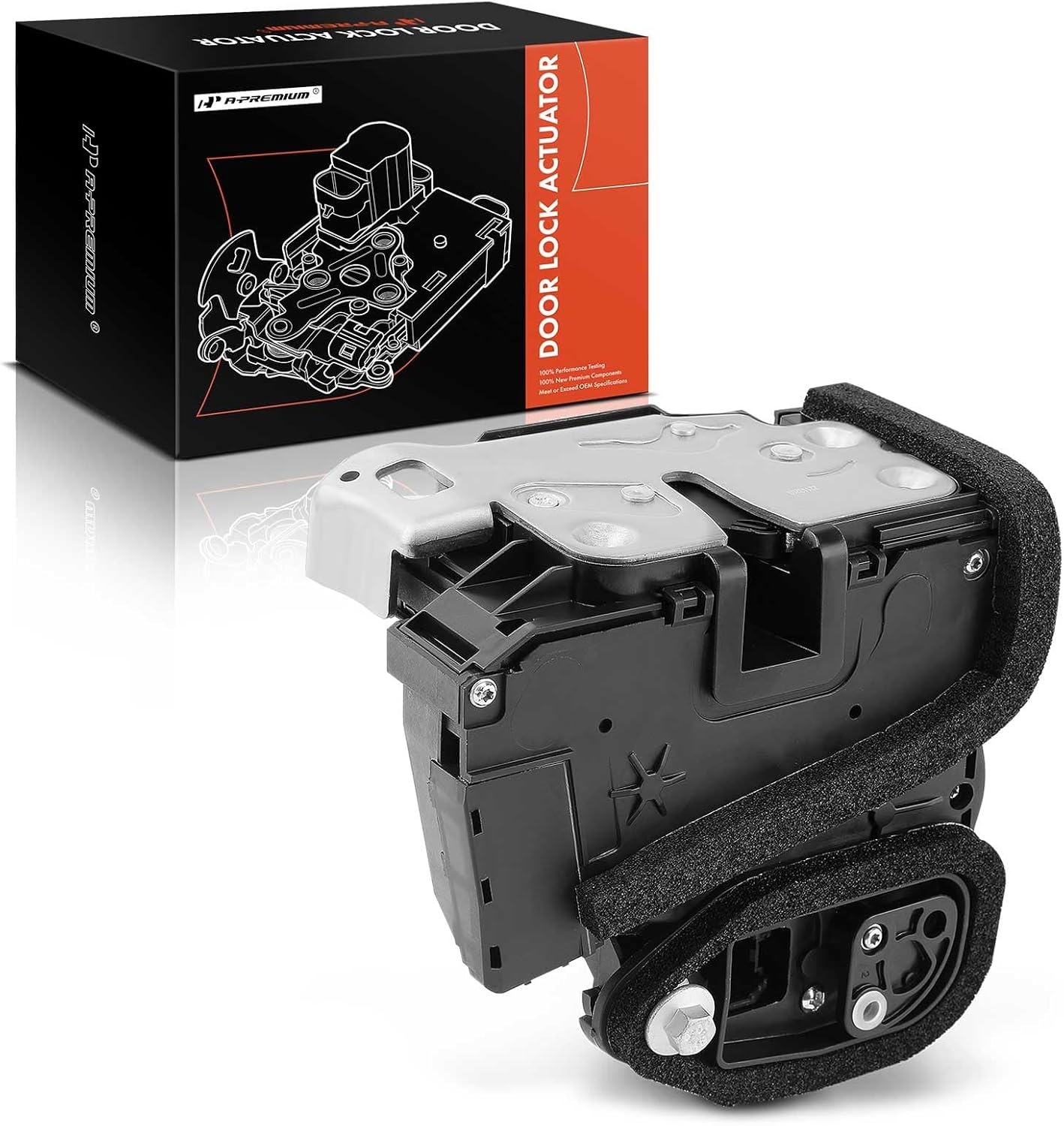 A-Premium Rear Left Driver Door Lock Latch Actuator 13597802 Compatible with Chevrolet Cadillac Buick & GMC Vehicle - Silverado Suburban Sierra Yukon Escalade Envision XTS Colorado Impala Tahoe Canyon