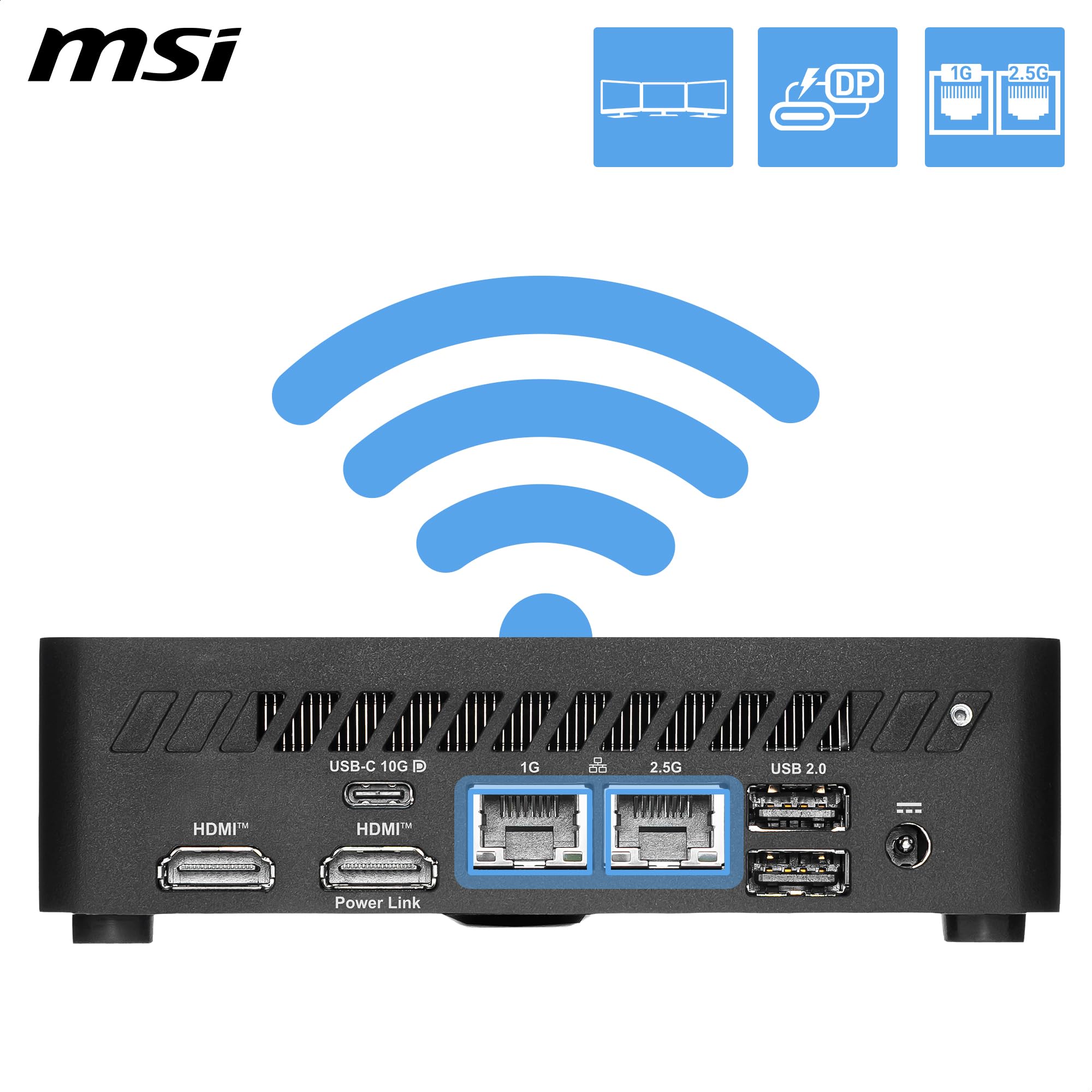 MSI Cubi NUC TWG S-007AT 8GB 128GB SSD W11P (00B21221-007)
