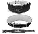 USI UNIVERSAL 790SL4 Leather Weight Lifting Belt, Leather & Metal Construction, Suede Leather Lining, 4" Weight Belt for Deadlift, Squat & Weightlifting for Men & Women (LARGE) gallery image